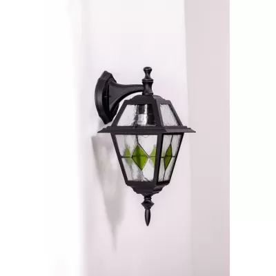 Настенный фонарь уличный FARO lead GLASS 91102/04 lgG Bl Oasis Light