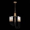 Подвесная люстра Delavera SL336.303.05 цилиндр бежевая ST Luce