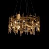 Подвесная люстра Escama 10396/600C цвет золото цилиндр Loft It