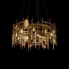 Подвесная люстра Escama 10396/600C цилиндр цвет золото Loft It