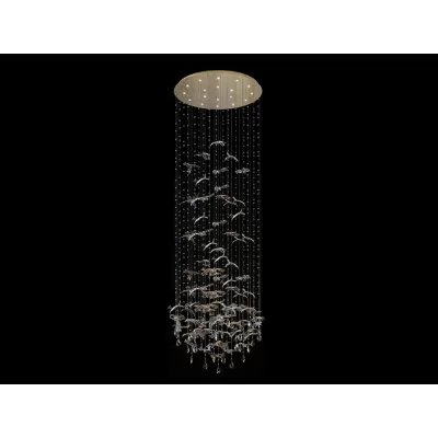 Потолочная люстра 8200 8220/300 С gold polished Newport