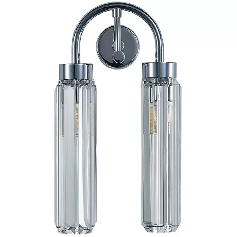 Хрустальное бра 4520 4522/A chrome прозрачное Newport Хрустальное бра 4520 4522/A chrome прозрачное Newport