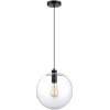 Стеклянный подвесной светильник Noor SL1056.423.01 форма шар прозрачный ST Luce