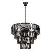 Стеклянная подвесная люстра Contemporary 10561/660 Smoke Loft It Стеклянная подвесная люстра Contemporary 10561/660 Smoke Loft It