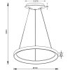 Подвесной светильник Merope 342200 белый Deko-Light