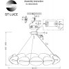 Подвесная люстра Etoile SL1304.203.65 белая ST Luce