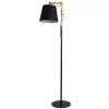 Торшер Pinocchio A5700PN-1BK конус коричневый Artelamp