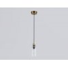 Стеклянный подвесной светильник HIGH LIGHT LH56111 прозрачный Ambrella