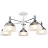 Стеклянная потолочная люстра Alana WD3616/5C-WT-CR-WT белая