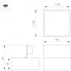 Точечный светильник GRIGLIATO 045696 Arlight