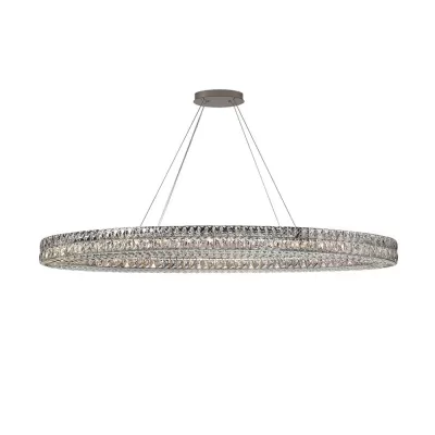 Подвесной светильник 8550 8550/160 C oval chrome Newport