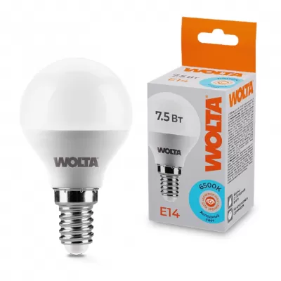Лампочка светодиодная  25W45GL7.5E14 Wolta