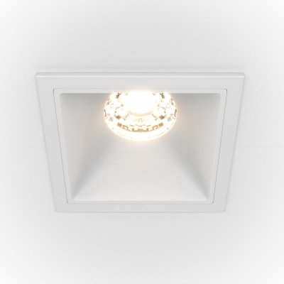 Точечный светильник Alfa LED DL043-01-10W3K-SQ-W Maytoni