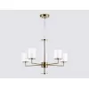 Стеклянная подвесная люстра HIGH LIGHT LH56011 белая цилиндр Ambrella Стеклянная подвесная люстра HIGH LIGHT LH56011 белая цилиндр Ambrella