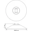 Трековый светильник Palazzo DL18967R20W1B конус черный