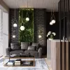 Стеклянный подвесной светильник Flari 4810/1A белый форма шар Odeon Light