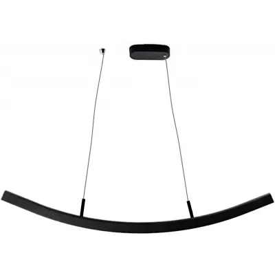 Подвесной светильник Slim MZ31505-1200A-black дизайнерский