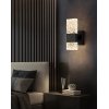 Стеклянное бра Wall lamp WB030 black прозрачное DeLight Collection