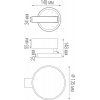 Трековый светильник Luna DL18791WW24BM белый