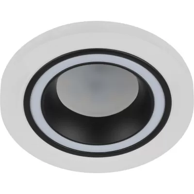 Точечный светильник  DK90 WH/BK ЭРА