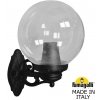Настенный фонарь уличный GLOBE 250 G25.131.000.AXF1R форма шар прозрачный Fumagalli