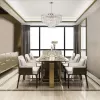 Хрустальная подвесная люстра Elegante 10130/10 золото прозрачная Eurosvet