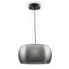 Стеклянный подвесной светильник Solen MOD073CL-L13B3K форма шар серый Maytoni