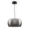 Стеклянный подвесной светильник Solen MOD073CL-L13B3K форма шар серый Maytoni