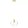 Стеклянный подвесной светильник Sferetta 801002 форма шар прозрачный Lightstar