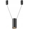 Трековый светильник Focus Led TR157-1-12W3K-B черный цилиндр Maytoni