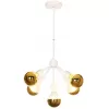 Подвесная люстра Kenner LSP-8268-G форма шар Lussole