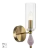 Стеклянное бра Fernet CL254310 прозрачное цилиндр Citilux