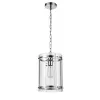 Стеклянный подвесной светильник Tivoli 983 VL5073P01 цилиндр прозрачный Vele Luce