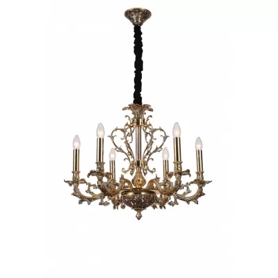 Подвесная люстра Firenze FIRENZE 1780.6 antique gold Lucia Tucci