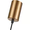 Стеклянный подвесной светильник Hatt 4362-1P цилиндр цвет янтарь F-Promo