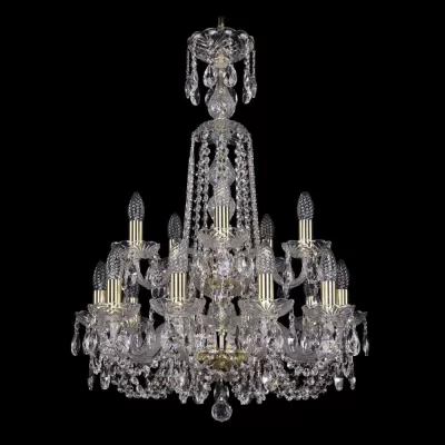 Подвесная люстра 1402 1402/10+5/195/XL-81/2d G Bohemia