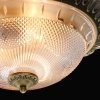 Стеклянная потолочная люстра Ариадна 450019403 прозрачная MW-Light