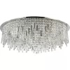 Хрустальная потолочная люстра Dinara 2111/09/16C прозрачная Stilfort