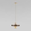 Подвесной светильник  10757 SILA SABIA BROWN круглый коричневый TK Lighting