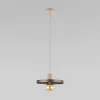 Подвесной светильник  10757 SILA SABIA BROWN коричневый круглый TK Lighting
