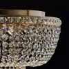 Хрустальная потолочная люстра Патриция 447011406 прозрачная MW-Light