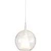 Стеклянный подвесной светильник Elsa 8240+8260 форма шар прозрачный Mantra Стеклянный подвесной светильник Elsa 8240+8260 форма шар прозрачный Mantra