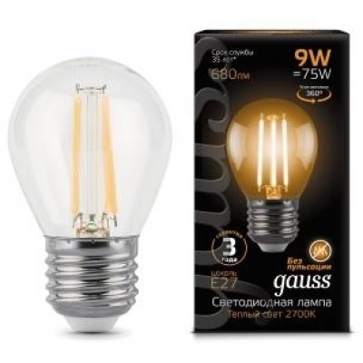 Лампочка светодиодная Filament 105802109 Gauss
