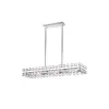 Стеклянная потолочная люстра Baldassare VL4143L26 прозрачная Vele Luce