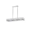 Стеклянная потолочная люстра Baldassare VL4143L26 прозрачная Vele Luce
