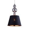 Подвесной светильник Muraneo LDP 1123 BK конус желтый Lumina Deco