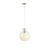 Стеклянный подвесной светильник Brunni SL1052.313.01 форма шар ST Luce