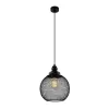 Подвесной светильник Rebeca 5096-201 форма шар черный Rivoli