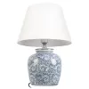 Интерьерная настольная лампа Orchid 10491T Blue конус белый Loft It
