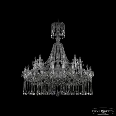 Подвесная люстра 1413 1413/24+12/530/XL-160 Ni Bohemia